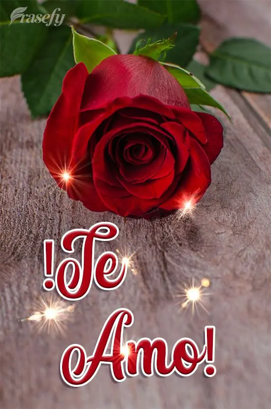 ¡Te amo!