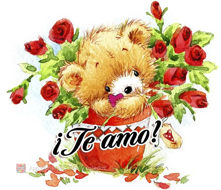 ¡Te amo!