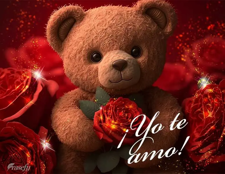 ¡Yo te amo!