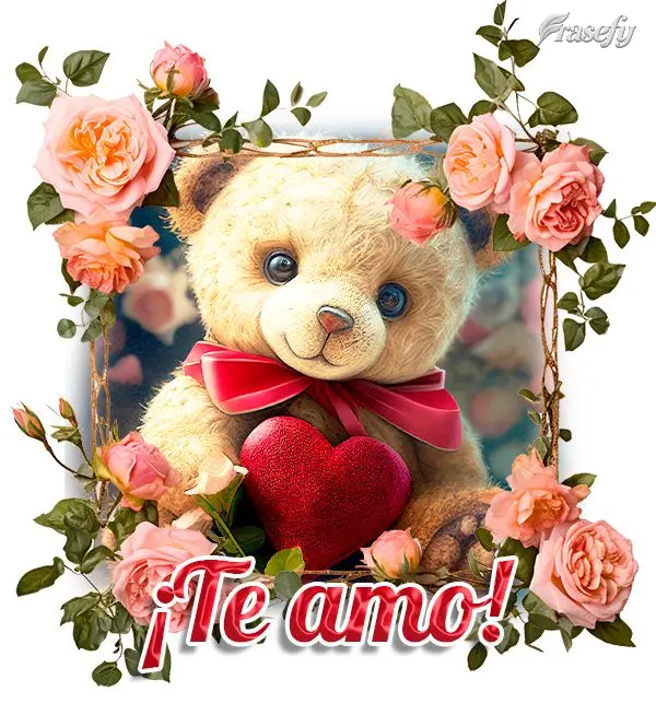 ¡Te amo!