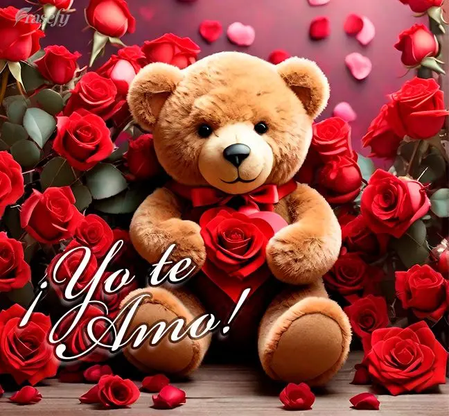 ¡Yo te amo!