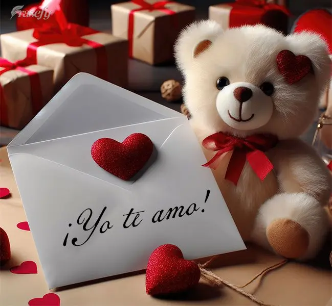 ¡Yo te amo!