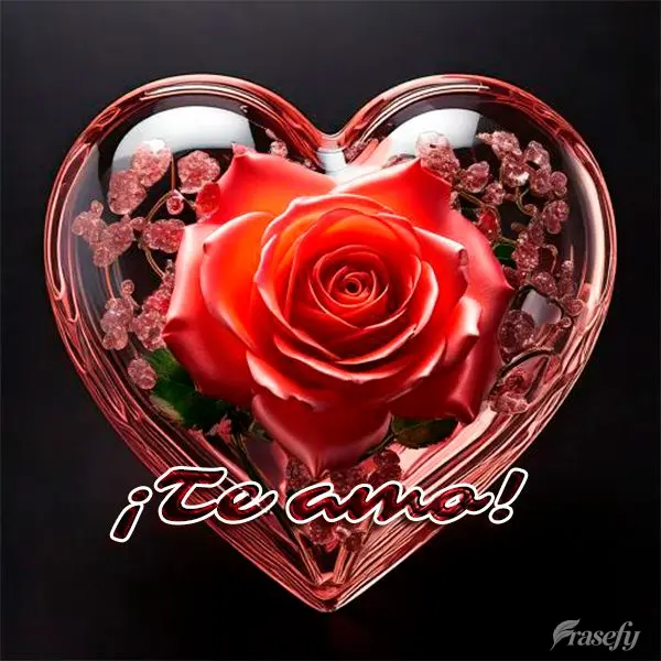¡Te amo!