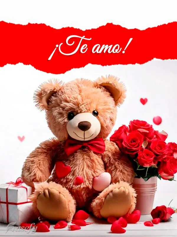 ¡Te amo!