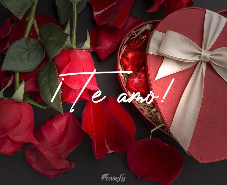 ¡Te amo!
