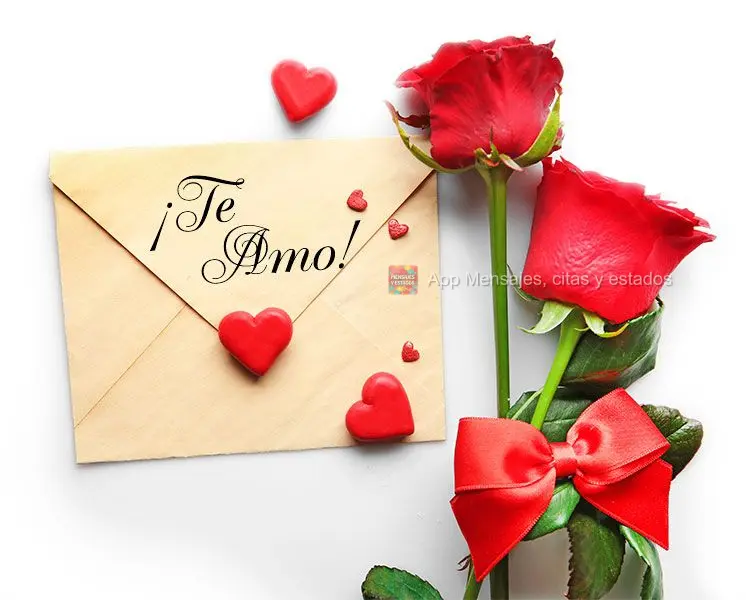 ¡Te amo!